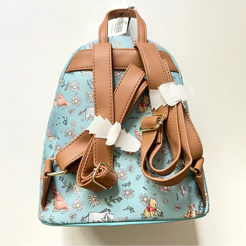 Loungefly Disney Winnie The Pooh Daisies Mini Backpack - Picture 4 of 6